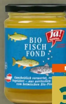 Billa ja!natürlich Bio-Fisch Fond Angebot