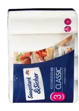 dm Saugstark und Sicher Küchentücher Angebot