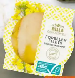 Billa Billa Genusswelt Forellenfilet geräuchert Angebot