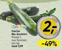 Spar Frische Bio-Zucchini Angebot