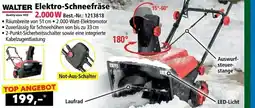 Norma WALTER Elektro-Schneefräse Angebot