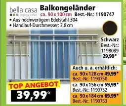 Norma Balkongeländer Angebot