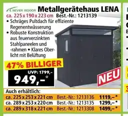 Norma Metallgerätehaus lena Angebot