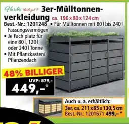 Norma 3er Mülltonnen verkleidung Angebot