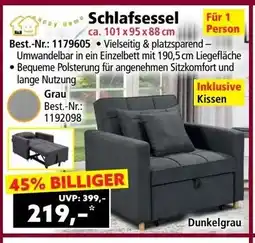 Norma Schlafsessel Angebot