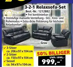 Norma Relaxsofa Set Angebot