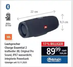 Pagro Diskont Lautsprecher Charge Essential 2 Angebot