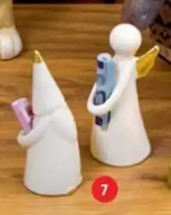Pagro Diskont Geldgeschenk Weihnachtsfigur aus Keramik Angebot