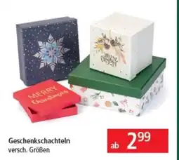 Pagro Diskont Geschenkschachteln Angebot