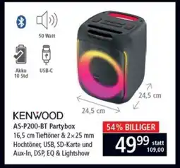 Pagro Diskont Kenwood as-p200-bt partybox Angebot