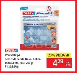 Pagro Diskont Powerstrips selbstklebende Deko-Haken Angebot