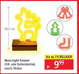 Pagro Diskont Neon Light Forever Angebot