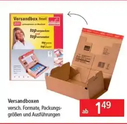 Pagro Diskont Versandboxen Angebot