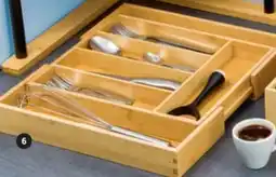 Pagro Diskont Besteckkasten aus Bambus, ausziehbar Angebot