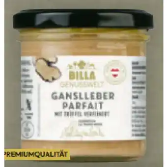 Billa Ganslleberparfait BILLA Angebot