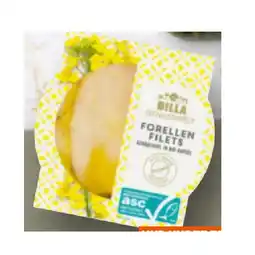 Billa Forellenfilets geräuchert ASC in Bio-Rapsöl BILLA Angebot