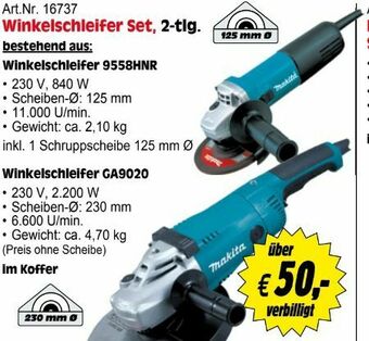 Zgonc Winkelschleifer 9558 HNR Angebot