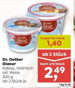 ADEG Dr. Oetker Glasur Angebot
