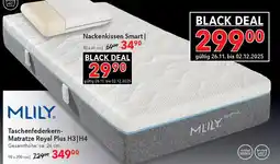Matratzen Concord MLILY Royal Plus Taschenfederkernmatratze Angebot