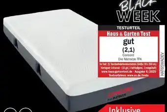 Matratzen Concord Komfortschaum- oder Taschenfederkern-Matratze Angebot