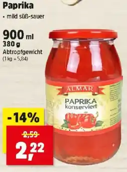 Thomas Philipps Paprika Angebot