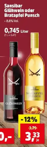 Thomas Philipps Sansibar Glühwein oder Bratapfel Punsch Angebot