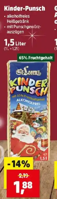 Thomas Philipps Kinder-Punsch Angebot