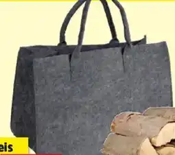 Thomas Philipps Filztasche für Kaminholz Angebot