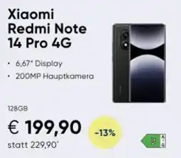 Hartlauer Xiaomi Redmi Note 14 Pro 4G Angebot