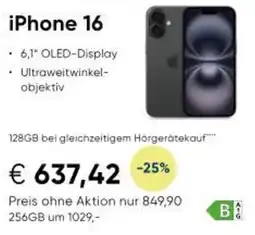 Hartlauer iPhone 16 Angebot