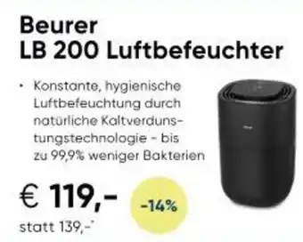 Hartlauer Beurer LB 200 Luftbefeuchter Angebot