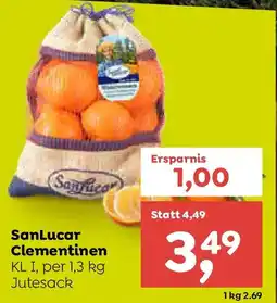 ADEG SanLucar Clementinen Angebot