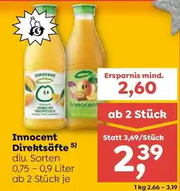 ADEG Innocent Direktsäfte Angebot