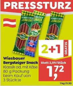 ADEG Wiesbauer Bergsteiger Snack Angebot