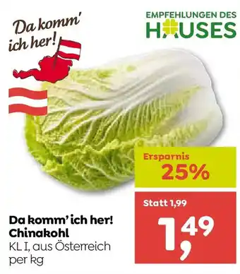 ADEG Chinakohl Angebot