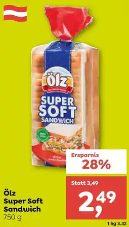 ADEG Ölz Super Soft Sandwich Angebot