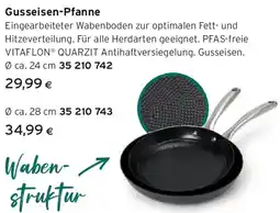 Tchibo Eduscho Gusseisen-Pfanne Angebot