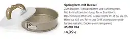 Tchibo Eduscho Springform mit Deckel Angebot