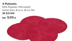 Tchibo Eduscho 4 Platzsets Angebot