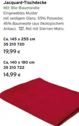 Tchibo Eduscho Jacquard-Tischdecke Angebot