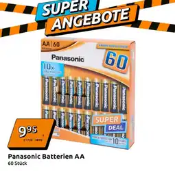 Action Panasonic Batterien AA Angebot