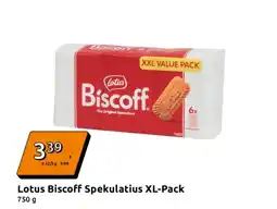 Action Lotus Biscoff Spekulatius Angebot