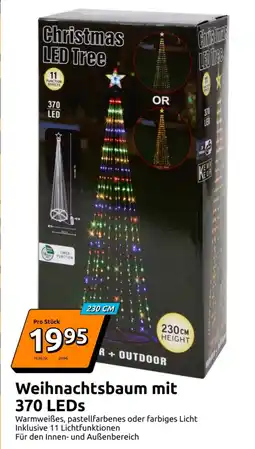 Action Weihnachtsbaum mit Angebot