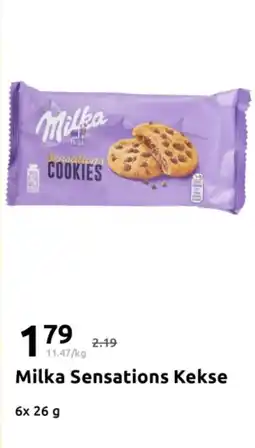 Action Milka Sensations Kekse Angebot