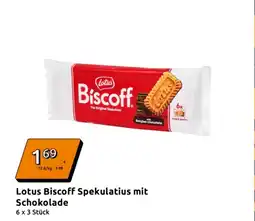 Action Lotus Biscoff Spekulatius mit Schokolade Angebot