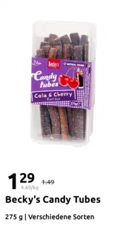 Action Becky's Candy Tubes Angebot