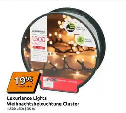 Action Luxuriance lights weihnachtsbeleuchtung cluster Angebot