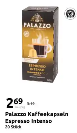 Action Palazzo kaffeekapseln espresso intenso Angebot