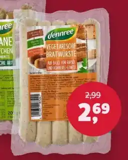 Denn's Biomarkt Vegane oder vegetarische würstchen Angebot