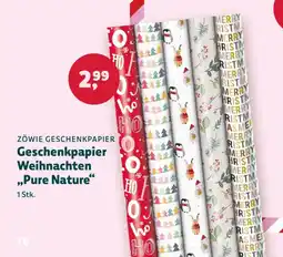 Denn's Biomarkt Geschenkpapier Weihnachten Angebot